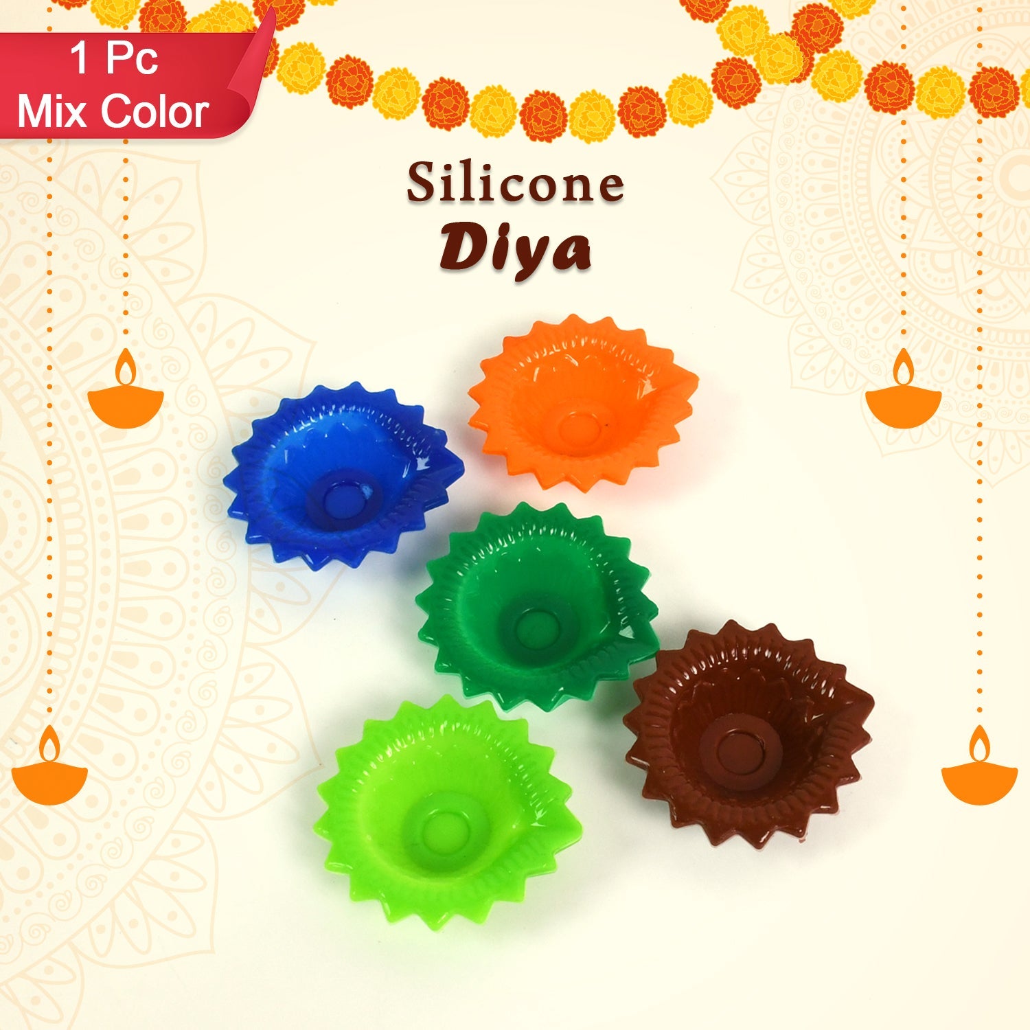 RadiantGlow Diya Set RadiantGlow Diya Set